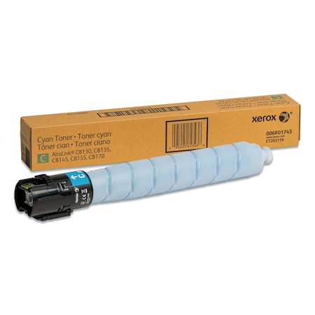 Xerox Toner, 21,000 Page-Yield, Cyan 006R01747